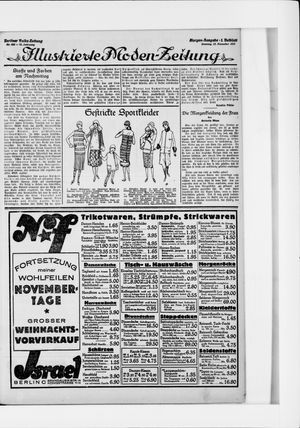 Berliner Volkszeitung on Nov 22, 1925