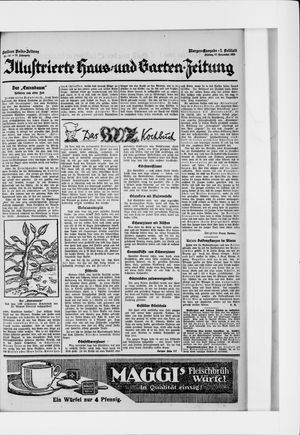 Berliner Volkszeitung vom 27.11.1925