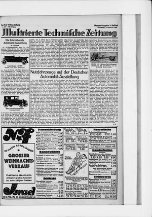 Berliner Volkszeitung vom 03.12.1925