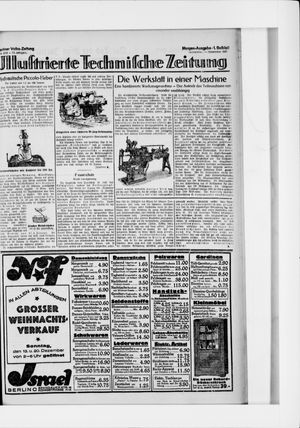 Berliner Volkszeitung vom 10.12.1925