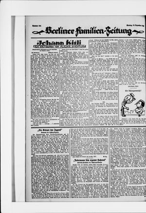 Berliner Volkszeitung vom 14.12.1925
