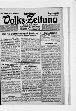 Berliner Volkszeitung vom 20.12.1925