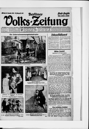 Berliner Volkszeitung vom 30.12.1925