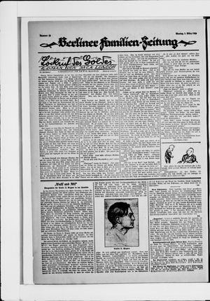 Berliner Volkszeitung vom 01.03.1926