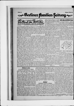 Berliner Volkszeitung vom 08.03.1926