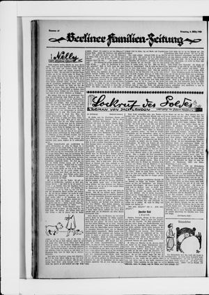 Berliner Volkszeitung vom 09.03.1926