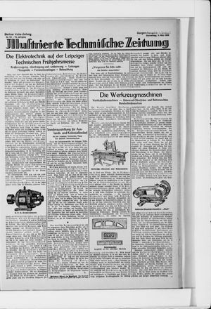 Berliner Volkszeitung vom 11.03.1926