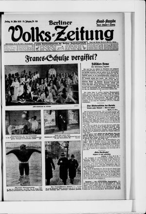 Berliner Volkszeitung vom 19.03.1926
