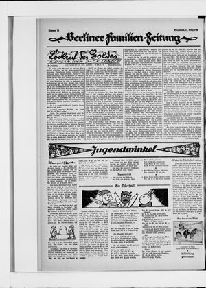 Berliner Volkszeitung vom 27.03.1926