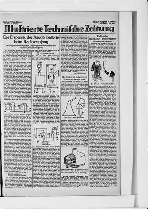 Berliner Volkszeitung on Apr 1, 1926