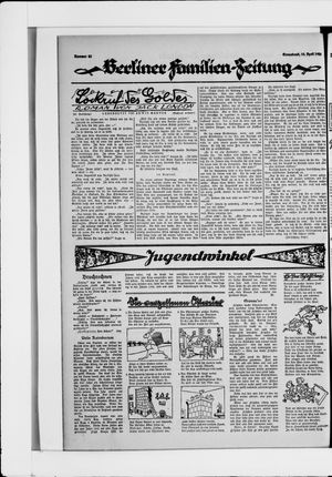 Berliner Volkszeitung vom 10.04.1926