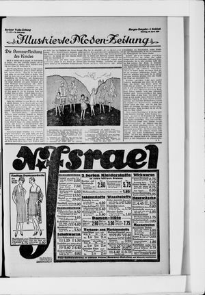 Berliner Volkszeitung vom 18.04.1926