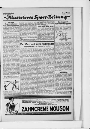 Berliner Volkszeitung vom 27.04.1926
