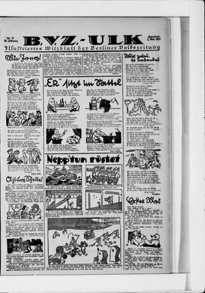 Berliner Volkszeitung vom 01.05.1926