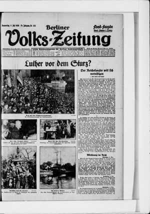 Berliner Volkszeitung on May 6, 1926