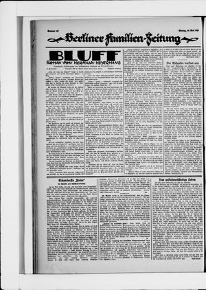 Berliner Volkszeitung on May 10, 1926