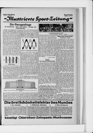 Berliner Volkszeitung on May 18, 1926