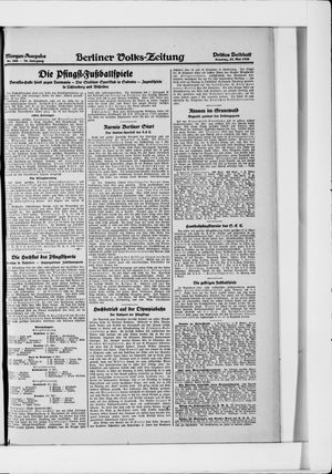 Berliner Volkszeitung on May 23, 1926