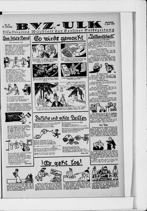 Berliner Volkszeitung vom 05.06.1926