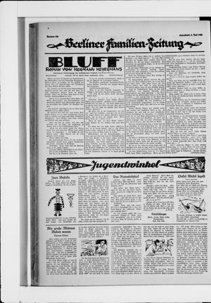 Berliner Volkszeitung vom 05.06.1926