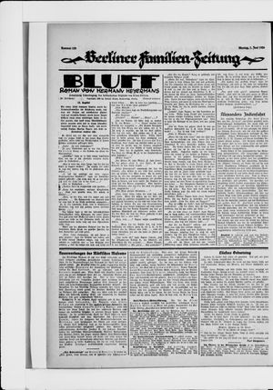 Berliner Volkszeitung vom 07.06.1926