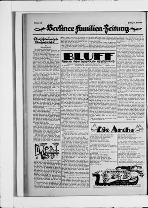 Berliner Volkszeitung vom 11.06.1926