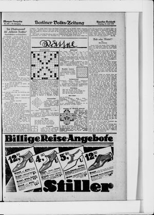 Berliner Volkszeitung on Jun 13, 1926