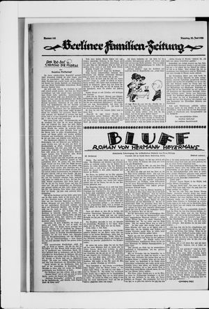 Berliner Volkszeitung vom 22.06.1926