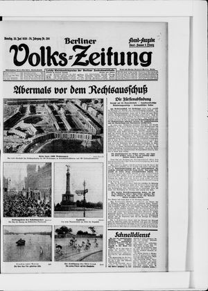 Berliner Volkszeitung vom 22.06.1926