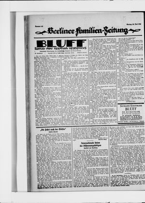 Berliner Volkszeitung vom 28.06.1926
