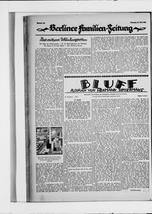 Berliner Volkszeitung vom 29.06.1926