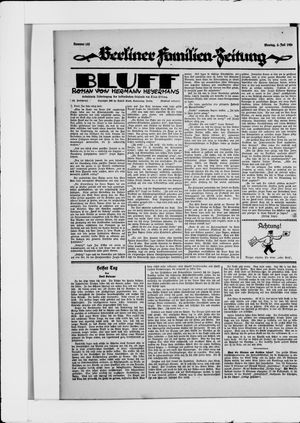 Berliner Volkszeitung vom 05.07.1926