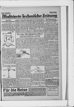 Berliner Volkszeitung vom 08.07.1926