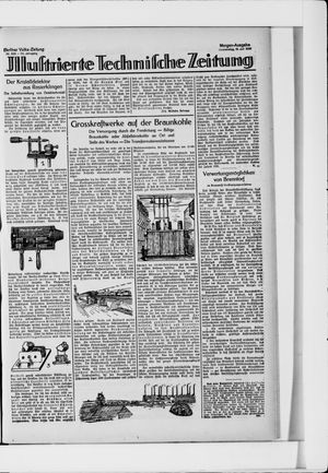 Berliner Volkszeitung vom 13.07.1926