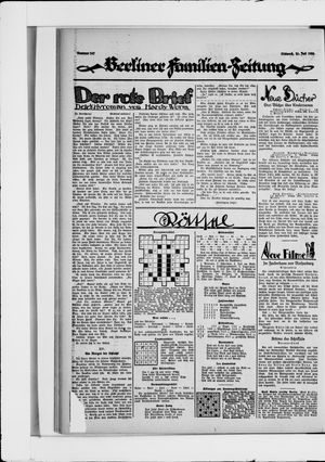 Berliner Volkszeitung vom 21.07.1926