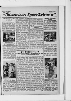 Berliner Volkszeitung vom 27.07.1926
