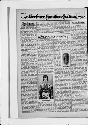Berliner Volkszeitung vom 03.08.1926