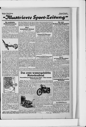 Berliner Volkszeitung vom 14.09.1926