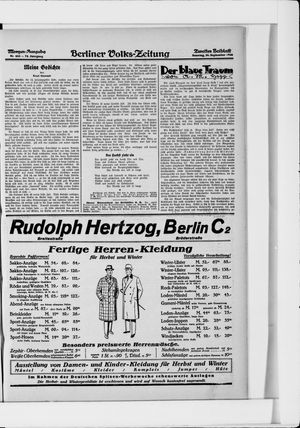 Berliner Volkszeitung vom 26.09.1926