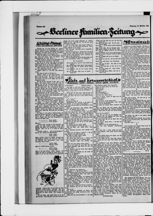 Berliner Volkszeitung vom 12.10.1926