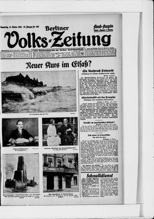 Berliner Volkszeitung vom 14.10.1926