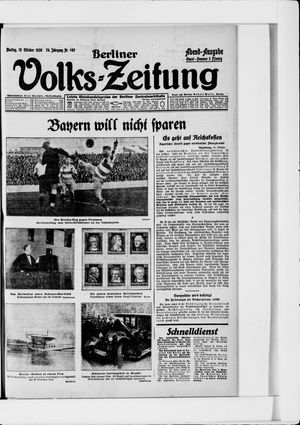 Berliner Volkszeitung vom 18.10.1926