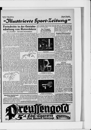 Berliner Volkszeitung vom 09.11.1926