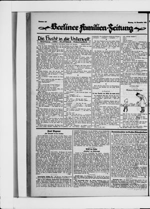 Berliner Volkszeitung vom 15.11.1926