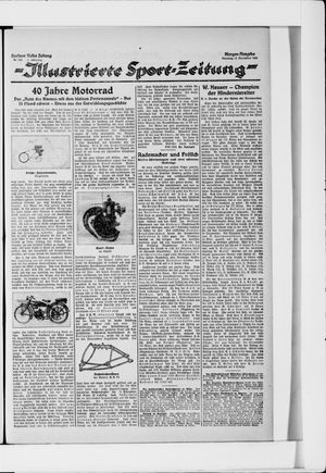 Berliner Volkszeitung vom 23.11.1926