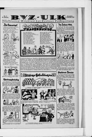 Berliner Volkszeitung vom 27.11.1926