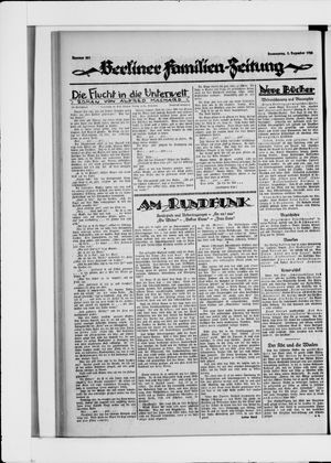 Berliner Volkszeitung vom 02.12.1926