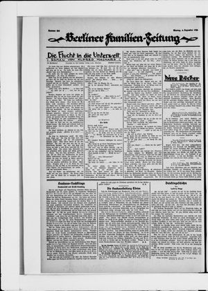 Berliner Volkszeitung vom 06.12.1926