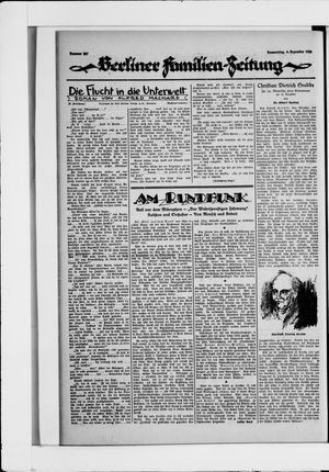 Berliner Volkszeitung vom 09.12.1926