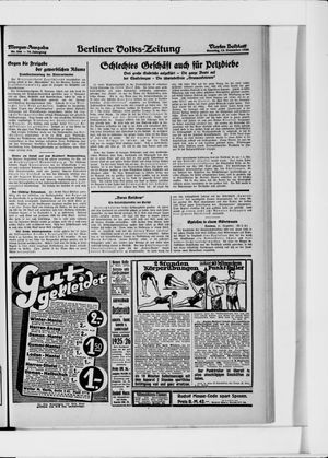 Berliner Volkszeitung vom 12.12.1926
